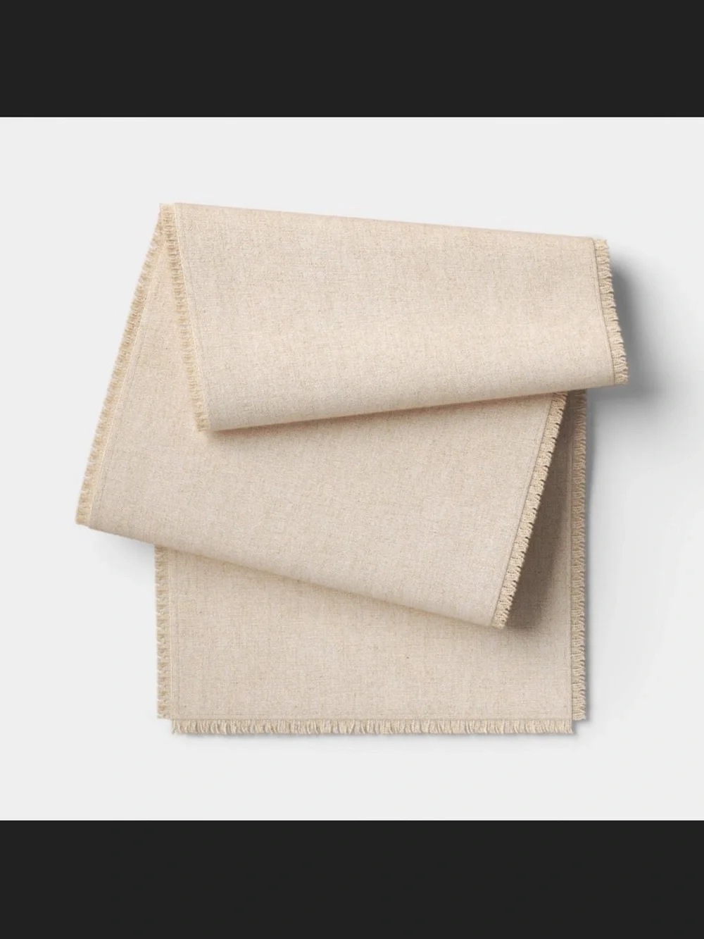 Threshold Beige Woven Table Runner
